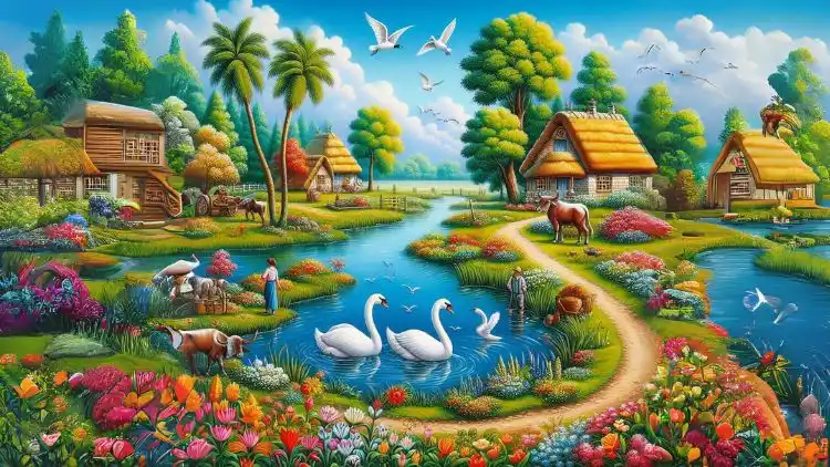 অসমৰ গাঁৱলীয়া জীৱন